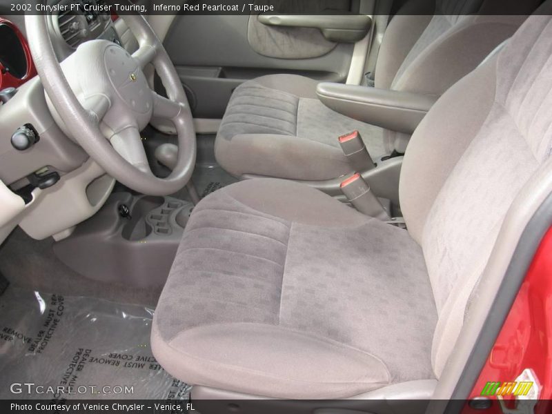 Inferno Red Pearlcoat / Taupe 2002 Chrysler PT Cruiser Touring