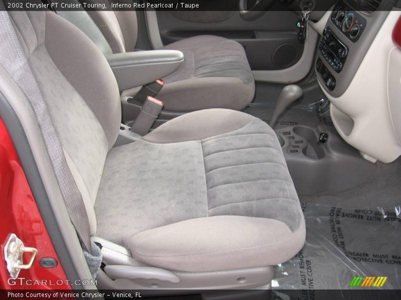 Inferno Red Pearlcoat / Taupe 2002 Chrysler PT Cruiser Touring