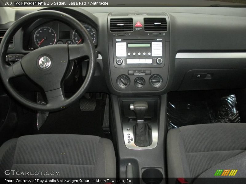 Salsa Red / Anthracite 2007 Volkswagen Jetta 2.5 Sedan