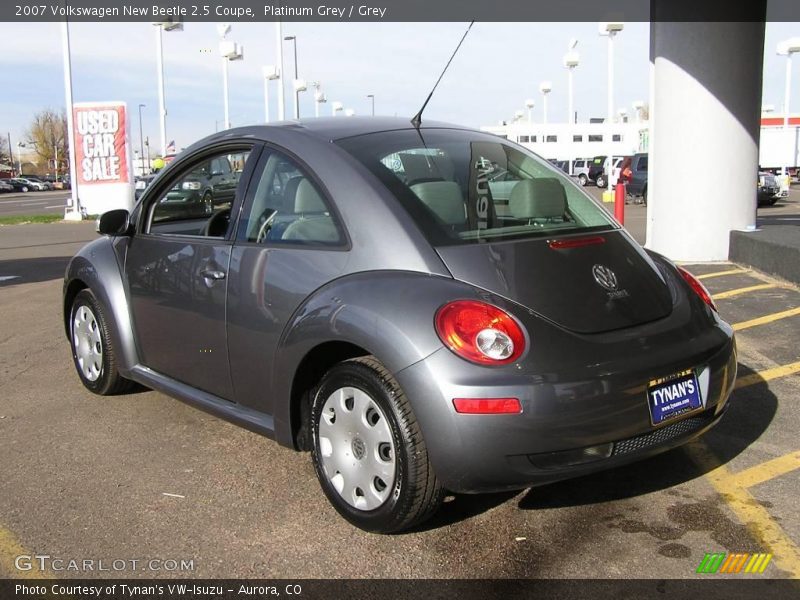 Platinum Grey / Grey 2007 Volkswagen New Beetle 2.5 Coupe