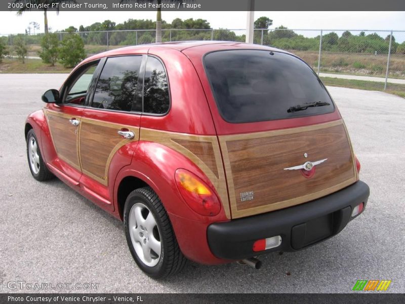 Inferno Red Pearlcoat / Taupe 2002 Chrysler PT Cruiser Touring