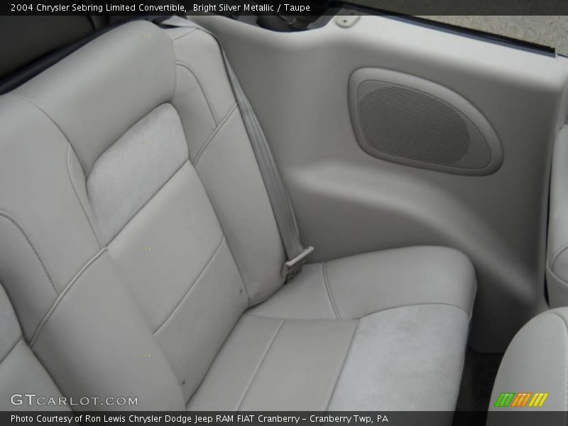 Bright Silver Metallic / Taupe 2004 Chrysler Sebring Limited Convertible