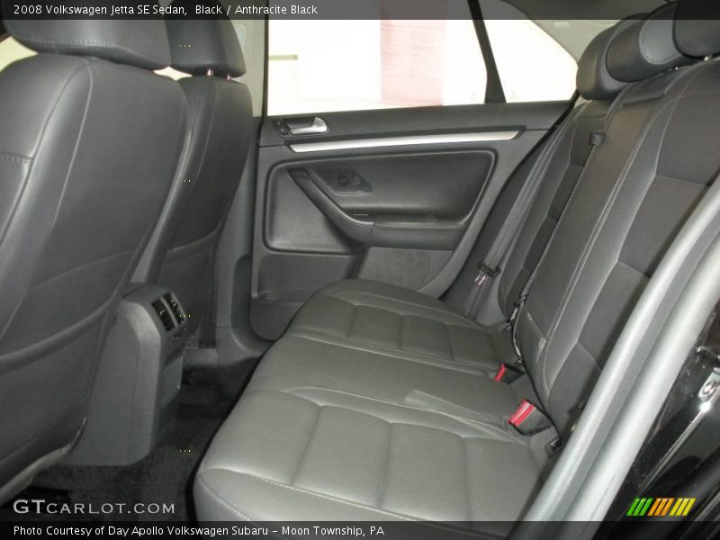 Black / Anthracite Black 2008 Volkswagen Jetta SE Sedan