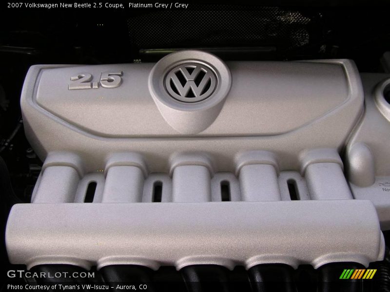 Platinum Grey / Grey 2007 Volkswagen New Beetle 2.5 Coupe