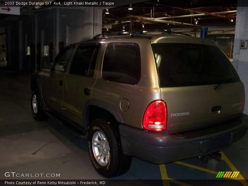 Light Khaki Metallic / Taupe 2003 Dodge Durango SXT 4x4