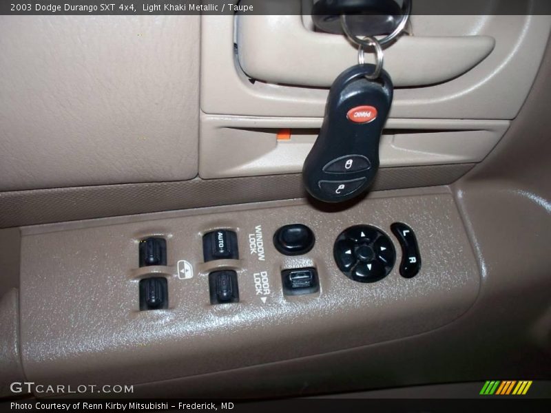 Light Khaki Metallic / Taupe 2003 Dodge Durango SXT 4x4