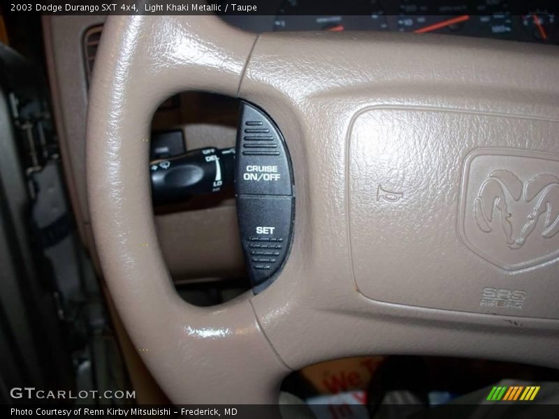 Light Khaki Metallic / Taupe 2003 Dodge Durango SXT 4x4