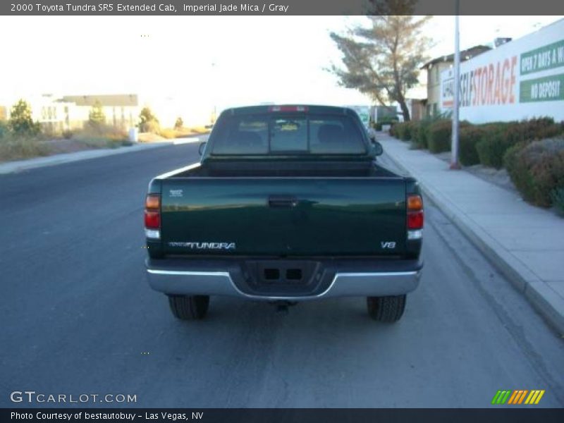 Imperial Jade Mica / Gray 2000 Toyota Tundra SR5 Extended Cab