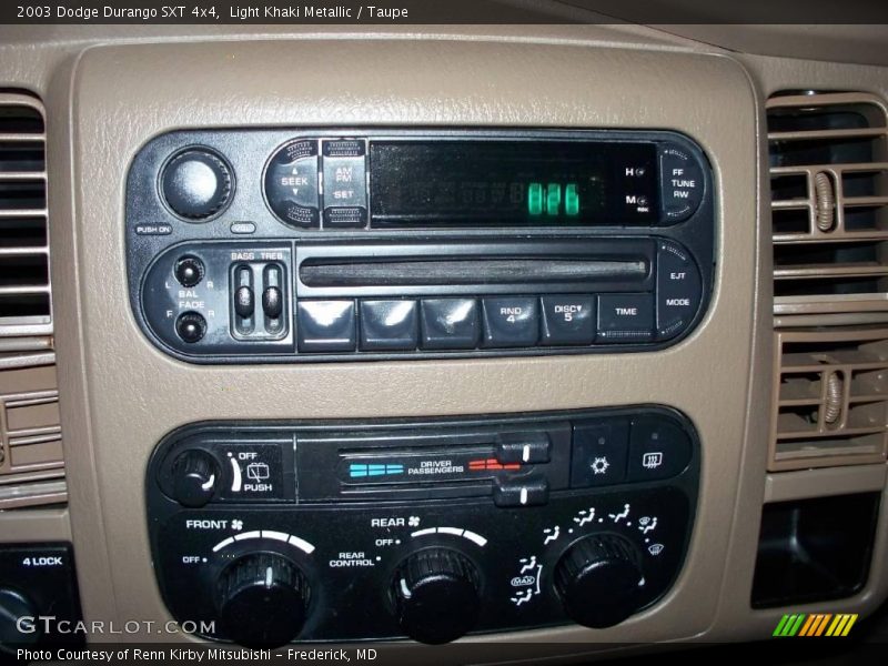 Light Khaki Metallic / Taupe 2003 Dodge Durango SXT 4x4