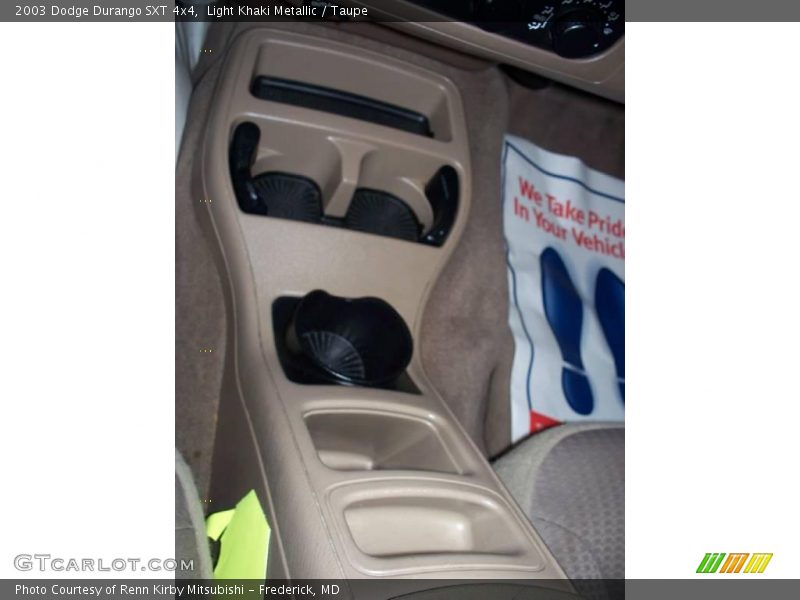 Light Khaki Metallic / Taupe 2003 Dodge Durango SXT 4x4