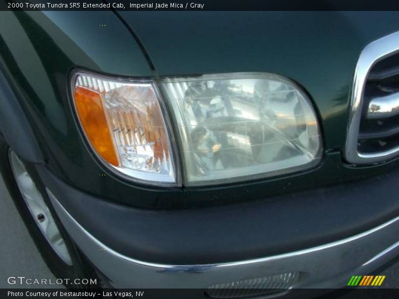 Imperial Jade Mica / Gray 2000 Toyota Tundra SR5 Extended Cab