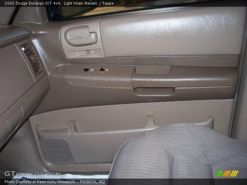 Light Khaki Metallic / Taupe 2003 Dodge Durango SXT 4x4