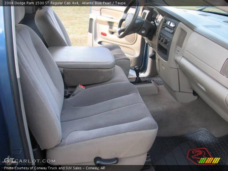 Atlantic Blue Pearl / Taupe 2004 Dodge Ram 1500 ST Regular Cab 4x4