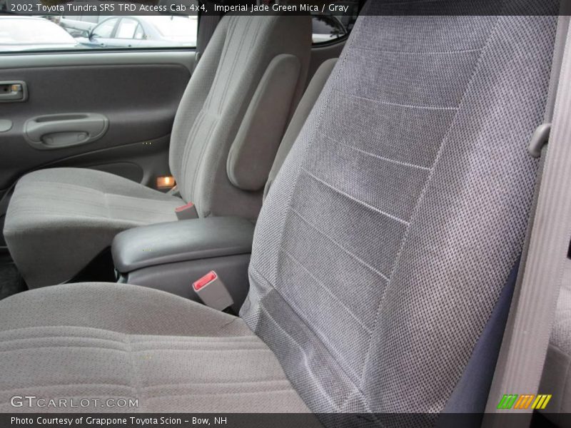 Imperial Jade Green Mica / Gray 2002 Toyota Tundra SR5 TRD Access Cab 4x4