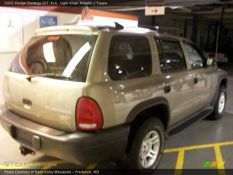 Light Khaki Metallic / Taupe 2003 Dodge Durango SXT 4x4