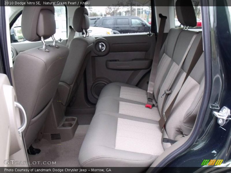 Natural Green Pearl / Khaki 2010 Dodge Nitro SE