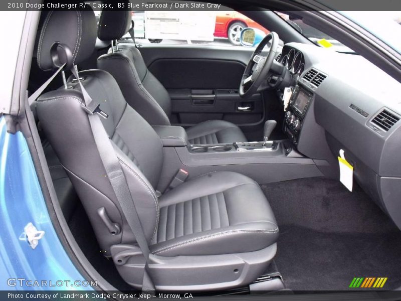 B5 Blue Pearlcoat / Dark Slate Gray 2010 Dodge Challenger R/T Classic