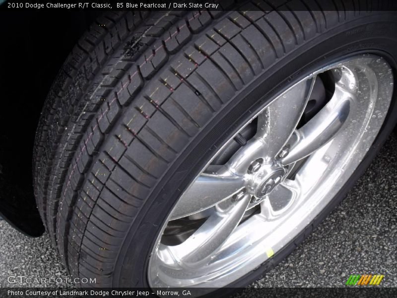 B5 Blue Pearlcoat / Dark Slate Gray 2010 Dodge Challenger R/T Classic