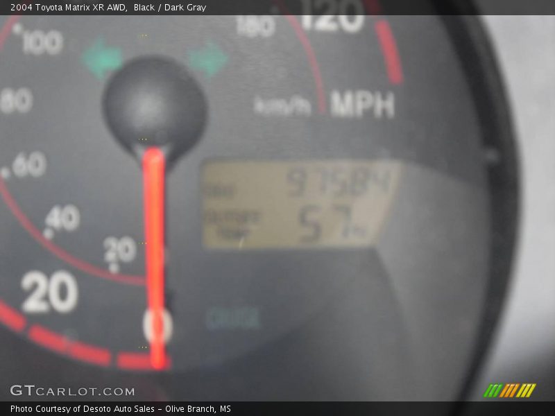 Black / Dark Gray 2004 Toyota Matrix XR AWD