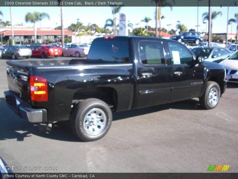 Black / Dark Titanium 2009 Chevrolet Silverado 1500 LS Crew Cab