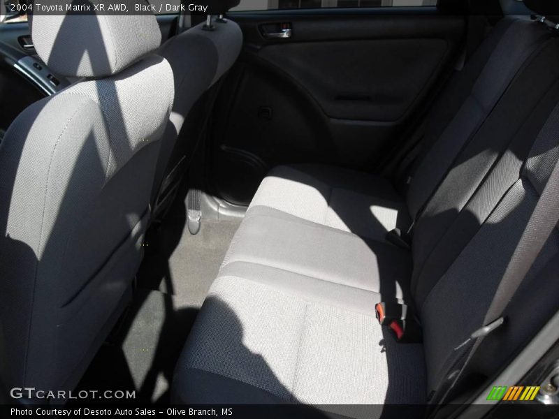 Black / Dark Gray 2004 Toyota Matrix XR AWD