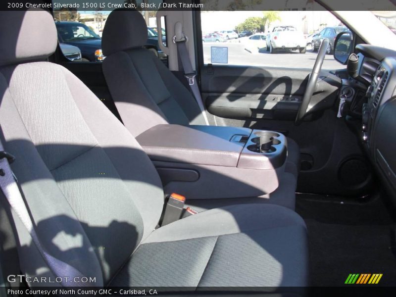 Black / Dark Titanium 2009 Chevrolet Silverado 1500 LS Crew Cab