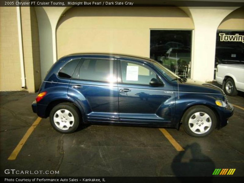 Midnight Blue Pearl / Dark Slate Gray 2005 Chrysler PT Cruiser Touring