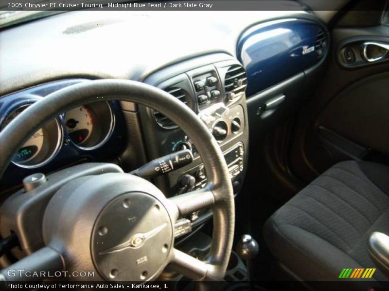 Midnight Blue Pearl / Dark Slate Gray 2005 Chrysler PT Cruiser Touring