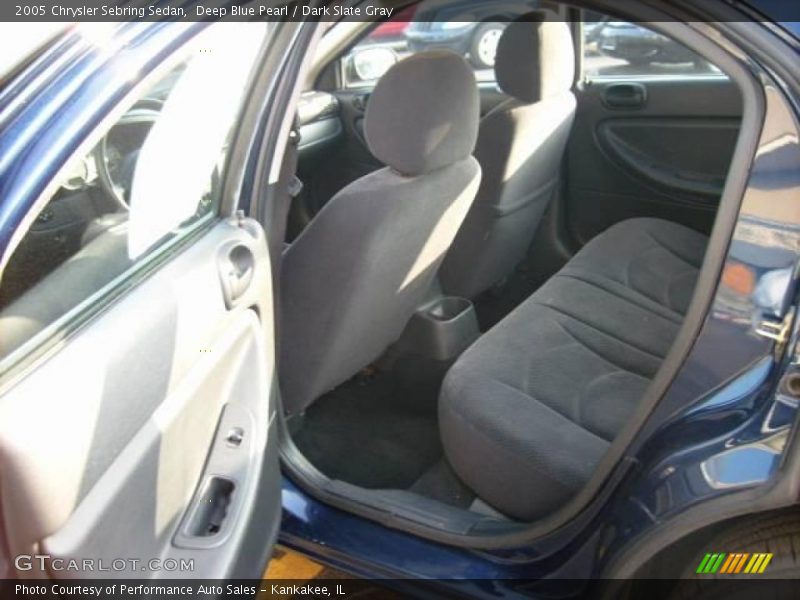 Deep Blue Pearl / Dark Slate Gray 2005 Chrysler Sebring Sedan