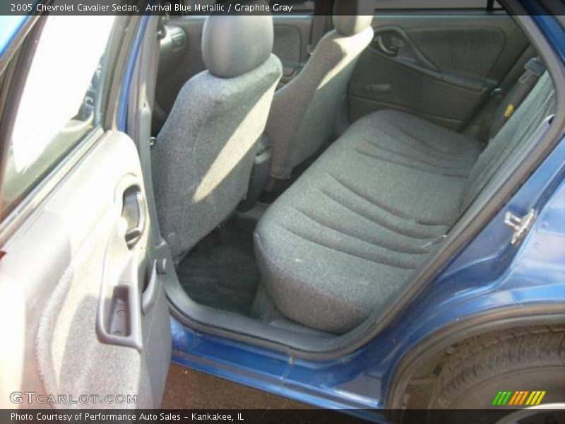 Arrival Blue Metallic / Graphite Gray 2005 Chevrolet Cavalier Sedan