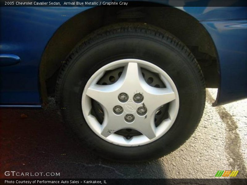 Arrival Blue Metallic / Graphite Gray 2005 Chevrolet Cavalier Sedan
