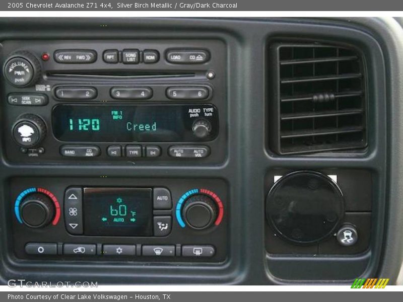 Silver Birch Metallic / Gray/Dark Charcoal 2005 Chevrolet Avalanche Z71 4x4