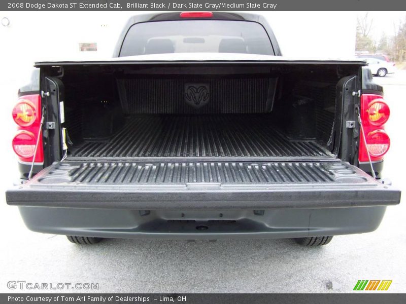 Brilliant Black / Dark Slate Gray/Medium Slate Gray 2008 Dodge Dakota ST Extended Cab