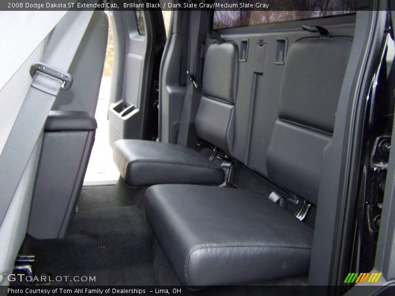 Brilliant Black / Dark Slate Gray/Medium Slate Gray 2008 Dodge Dakota ST Extended Cab