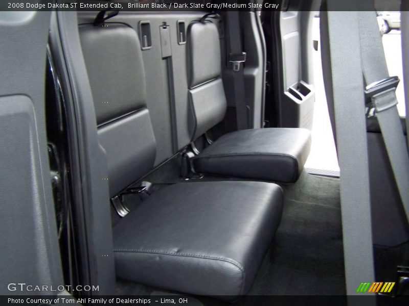 Brilliant Black / Dark Slate Gray/Medium Slate Gray 2008 Dodge Dakota ST Extended Cab