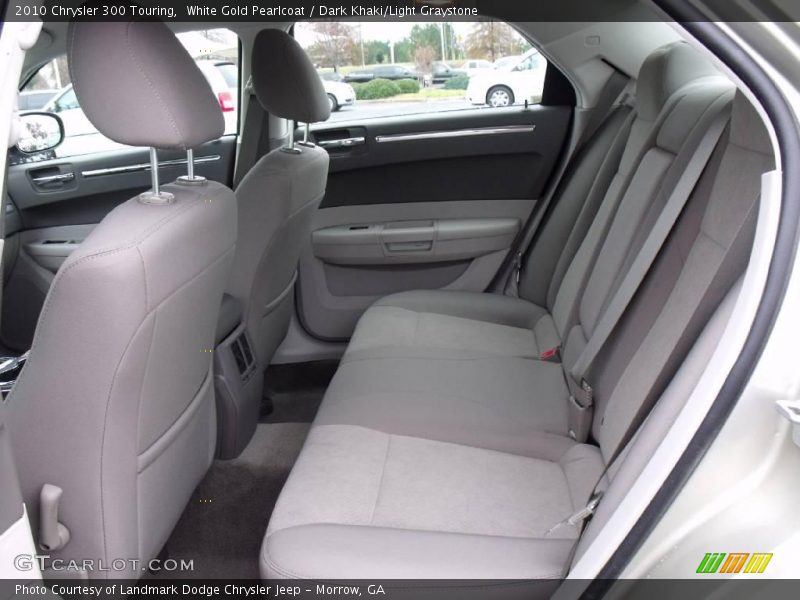 White Gold Pearlcoat / Dark Khaki/Light Graystone 2010 Chrysler 300 Touring
