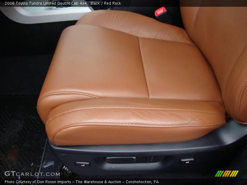 Black / Red Rock 2008 Toyota Tundra Limited Double Cab 4x4