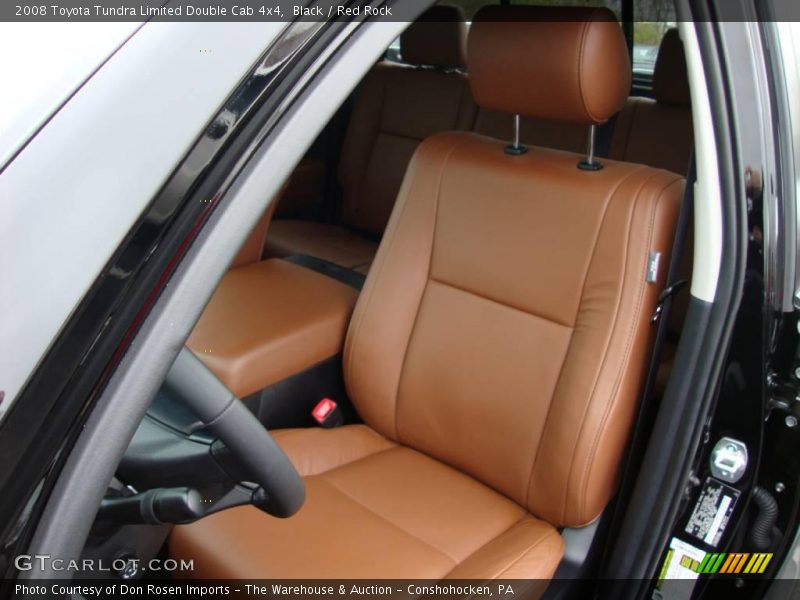 Black / Red Rock 2008 Toyota Tundra Limited Double Cab 4x4