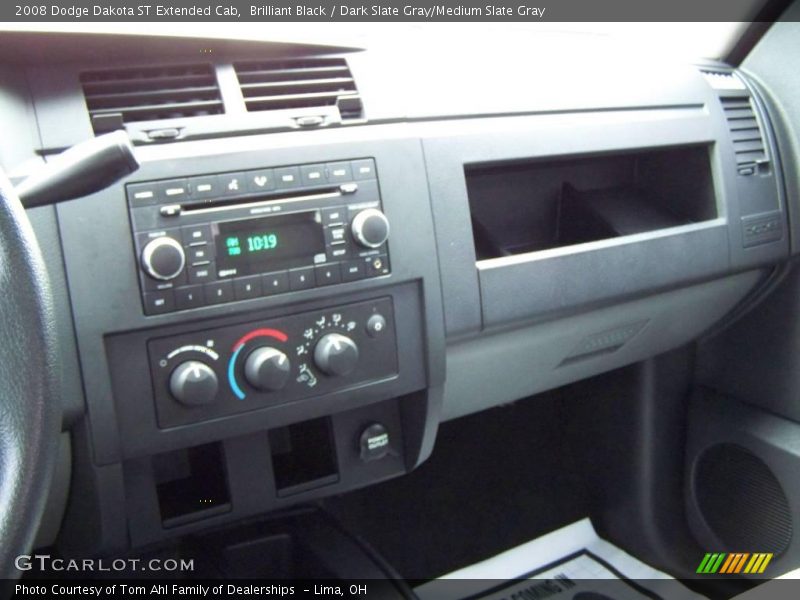 Brilliant Black / Dark Slate Gray/Medium Slate Gray 2008 Dodge Dakota ST Extended Cab