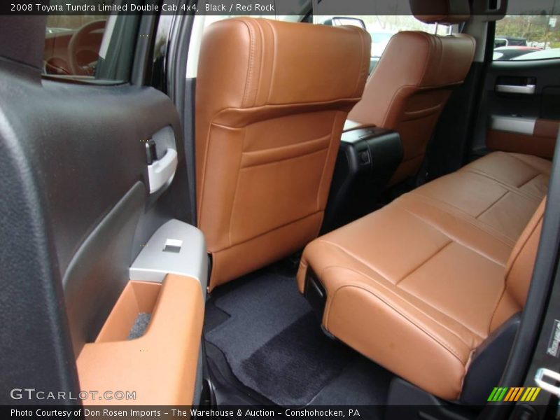 Black / Red Rock 2008 Toyota Tundra Limited Double Cab 4x4