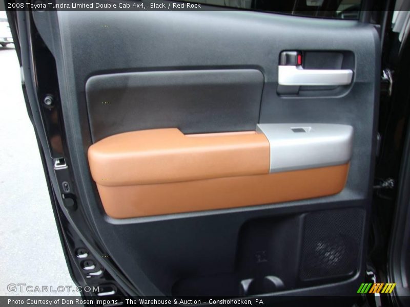 Black / Red Rock 2008 Toyota Tundra Limited Double Cab 4x4