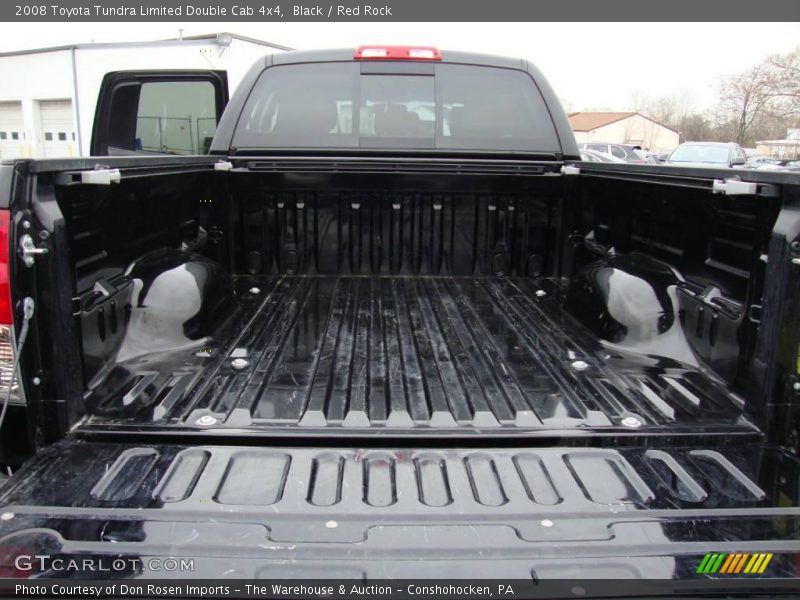 Black / Red Rock 2008 Toyota Tundra Limited Double Cab 4x4
