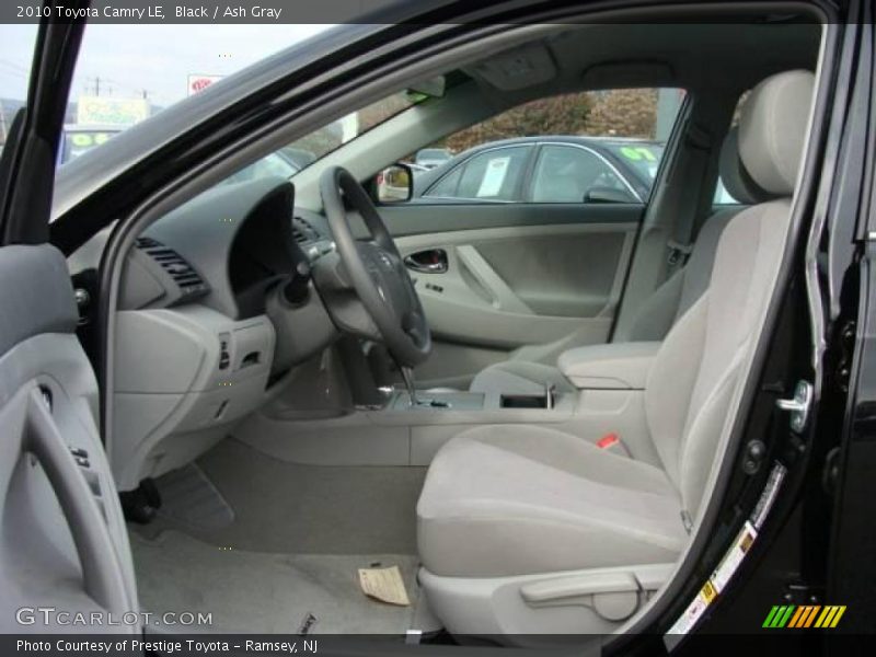 Black / Ash Gray 2010 Toyota Camry LE