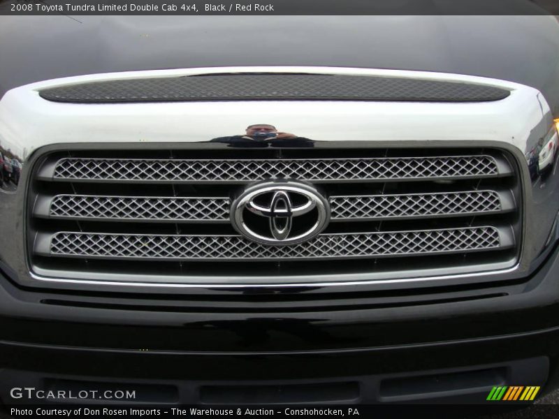 Black / Red Rock 2008 Toyota Tundra Limited Double Cab 4x4