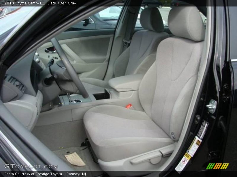 Black / Ash Gray 2010 Toyota Camry LE