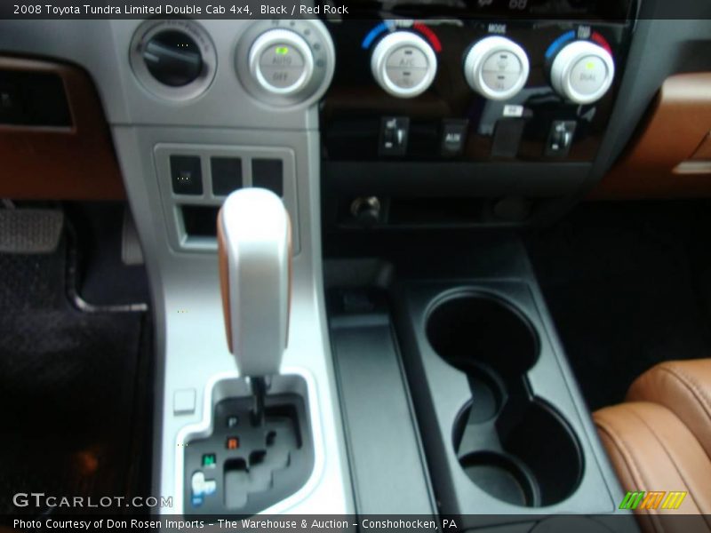 Black / Red Rock 2008 Toyota Tundra Limited Double Cab 4x4