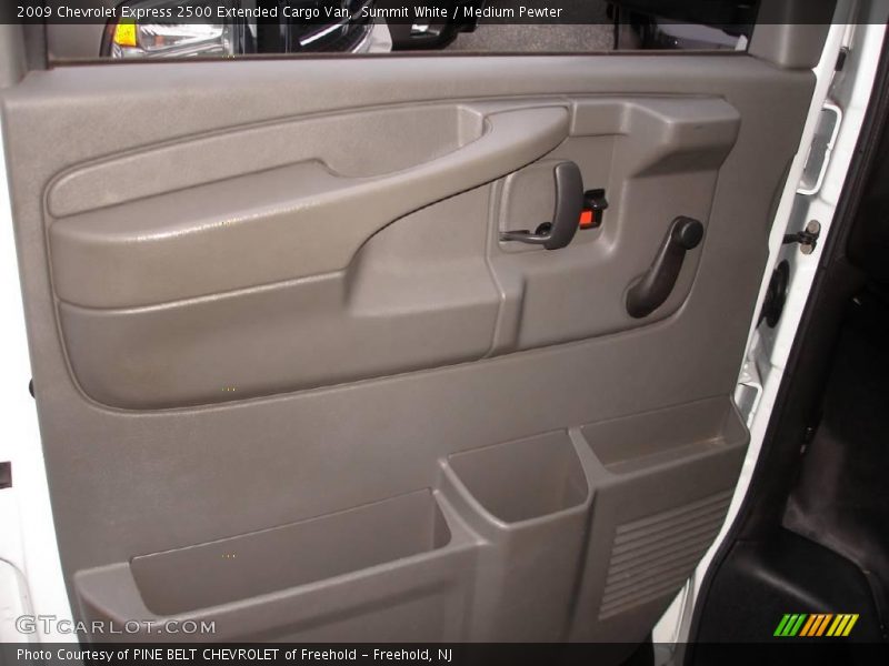 Summit White / Medium Pewter 2009 Chevrolet Express 2500 Extended Cargo Van