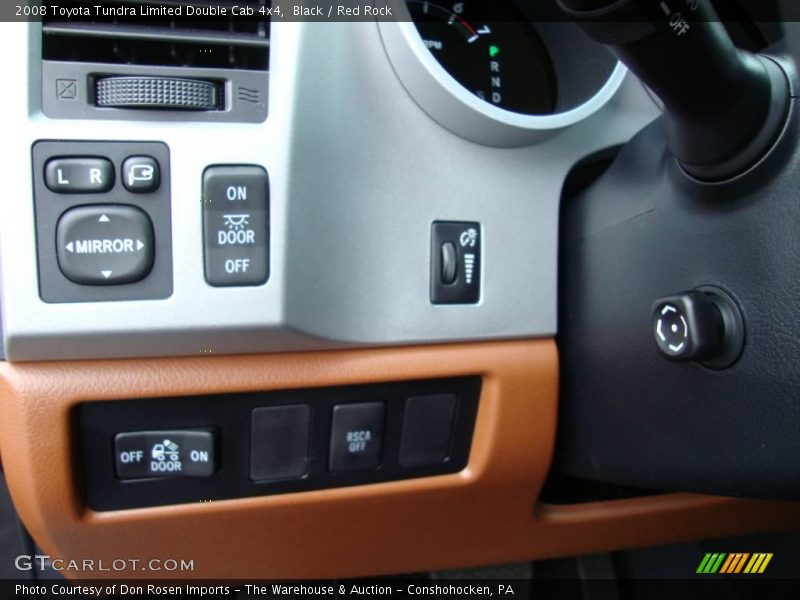 Black / Red Rock 2008 Toyota Tundra Limited Double Cab 4x4