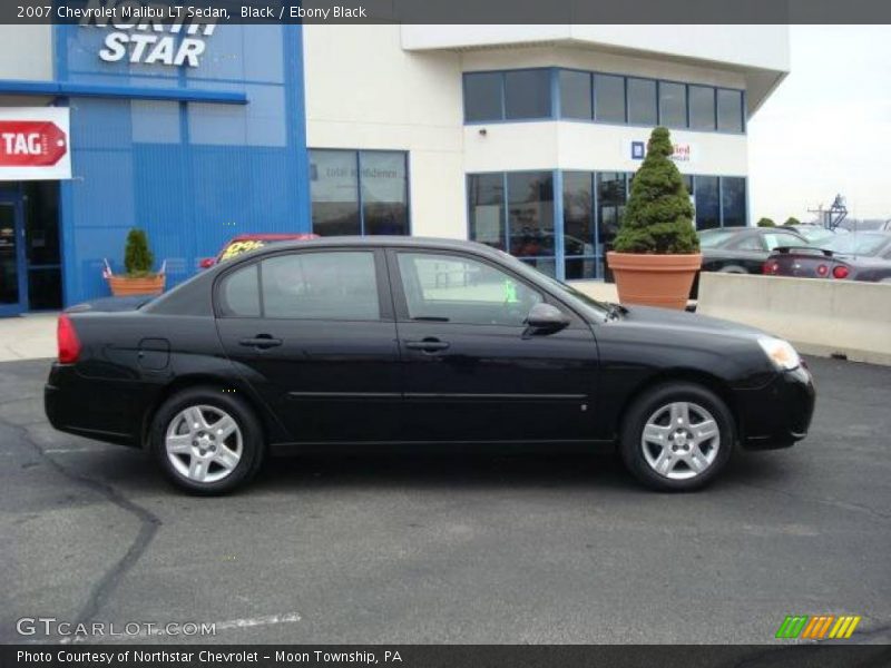 Black / Ebony Black 2007 Chevrolet Malibu LT Sedan