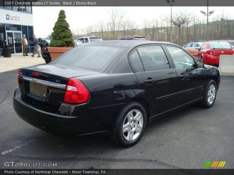 Black / Ebony Black 2007 Chevrolet Malibu LT Sedan